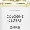 Matiere Premiere Cologne Cédrat